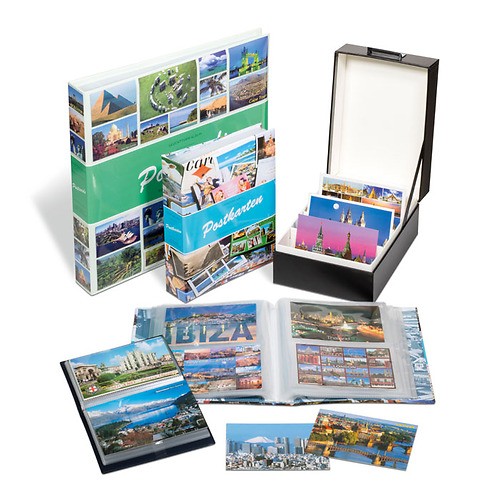 Albums pour cartes postales, lettres et FDC