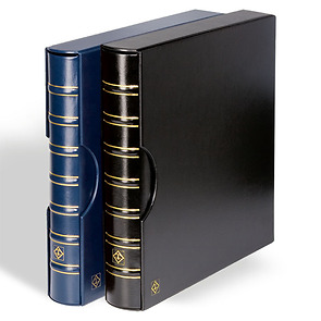 Reliure à anneaux Maximum, design classique avec cassette de protection, noir