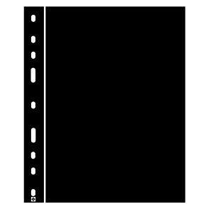 Intercalaires Optima, noir, paquet de 10