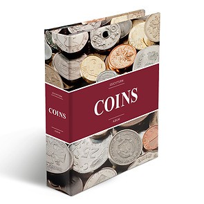 OPTIMA 5 feuilles numismat 15 pièces de monnaie jusqu'a 42mmRéf 338032 