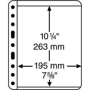 Pochettes plastiques VARIO PLUS