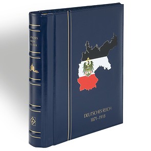 Leuchtturm Album préimprimé Perfect DP, design classique Deutsches Reich