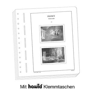 Leuchtturm feuilles complémentaires SF France CRYPTO-timbres 2025