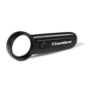 Loupe maniable, grossissement x 6 technique LED