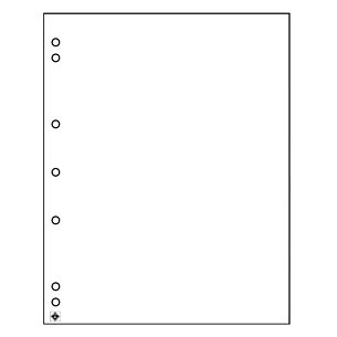 Intercalaires Numis, blanc, paquet de 10
