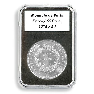 Capsules EVERSLAB pour pièces  de monnaie de diamètre intérieur 26 mm