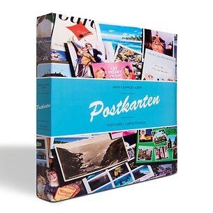 Album POSTKARTEN pour 600 cartes postales, avec 50 feuilles relliées