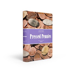 Album de poche pour 48 Pressed Pennies (pièces écrasées)