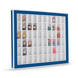 Boîte de rangemant K60 avec 60 Compartiments, coleur bleu
