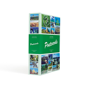 Album Postcards pour 200 cartes postales, avec 50 feuilles reliées