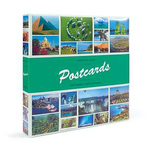 Album Postcards pour 600 cartes postales, avec 50 feuilles reliées