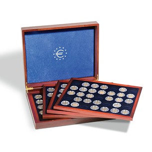 Coffret VOLTERRA QUATTRO de Luxe pour 140 pièces de 2 euros