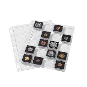 Feuilles de plastique SNAP pour 20 QUADRUM capsules, paquet  de 2