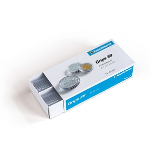 capsules pour pièces de monnaie diamètre intérieur 39 mm p.  40