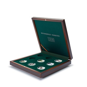 Ecrin Numismatique Volterra pour 9 x 5 Euros all. „Monde merveilleux des insectes“