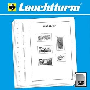 LEUCHTTURM feuilles complémentaires SF Luxembourg 2023