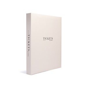 Memories album pour 148 billets et entrées