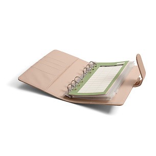 Lisbon Rose - Travel Money reliure à anneaux avec 5 pochettes