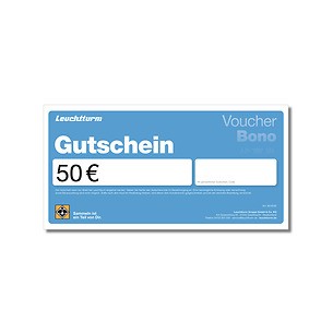 bon cadeau LEUCHTTURM 50 Euro