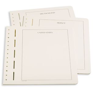Leuchtturm Feuilles neutres avec dénomination du pays