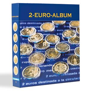 NUMIS Album préimprimé 2 euros des pays européens. Version fra/angl.