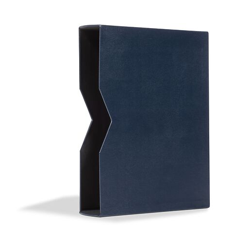 Prophila Leuchtturm Album pour Timbres 60 Pages intérieur divisé Blanc étui de Protection Bleu 