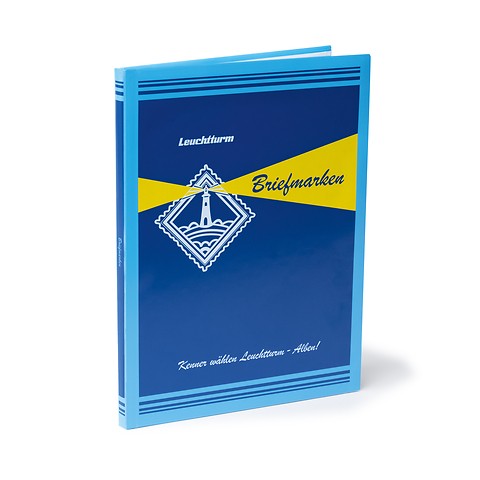 Classeur timbres 16 Pages - Couleur bleu