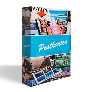 Album POSTKARTEN pour 200 cartes postales, avec 50 feuilles reliées