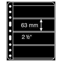 à 4 compartiments 195 x 63 mm