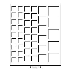 Dimensions diverses 45 cases