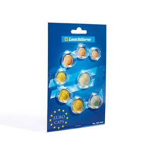 Capsules pour jeu de pièces d'un Euro