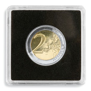 capsules QUADRUM pour pièces de monnaie de diamètre intérieur 31 mm