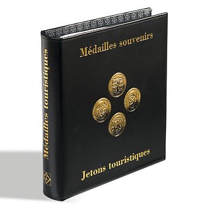 Album de monnaie, design classique Collection des médailles