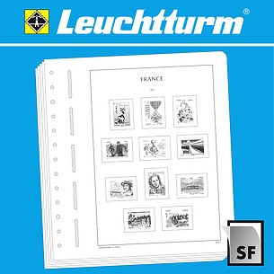 LEUCHTTURM feuilles complément. SF France-Feuille 