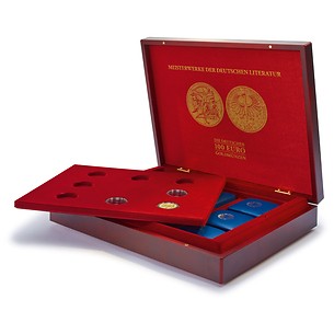 VOLTERRA UNO - Coffret Numismatique pour 8 pìeces allemandes de 100 euros en or