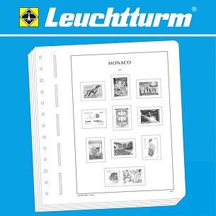 LEUCHTTURM SF Supplement Monaco carnet de timbres 2022