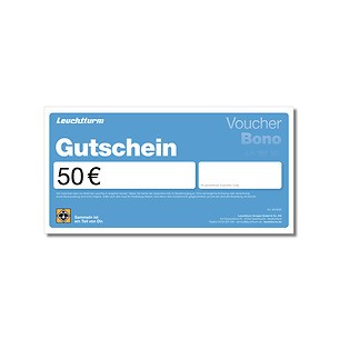 Bon cadeau Leuchtturm 50 Euro