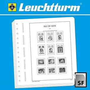 LEUCHTTURM SF Feuilles préimprimées Ile de Man