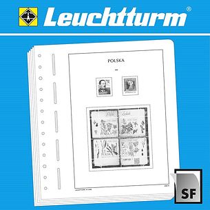 Leuchtturm SF Feuilles préimprimées Pologne