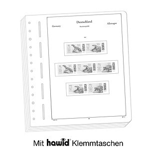 LEUCHTTURM SF Feuilles préimprimées RFA combinaisons de timbres