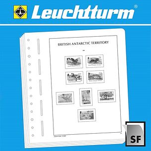 LEUCHTTURM SF Feuilles préimpimées Antarctique britannique