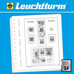 LEUCHTTURM Feuilles préimprimées Canada