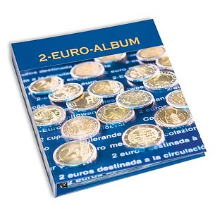 NUMIS Album préimprimé 2 euros des pays européens. Version allemand.