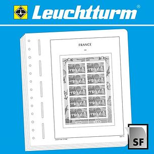 LEUCHTTURM SF feuilles préimprimées France - Mini-feuilles