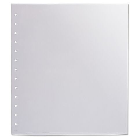 Leuchtturm Pochettes transparentes à 13 trous (par 5)