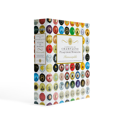 Reliure à anneaux Grande pour  210 plaques de muselets de Champagne