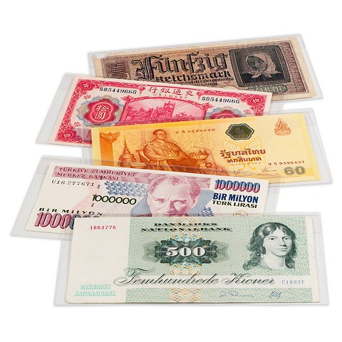 feuilles pour billets de banque, BASIC, 170 x 86 mm
