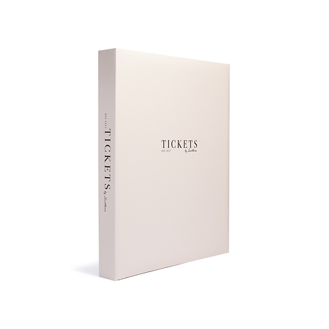 Memories album pour 148 billets et entrées