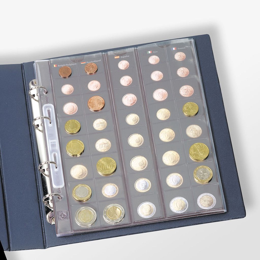 Intercalaires recharges numismatiques pour album euro OPTIMA online