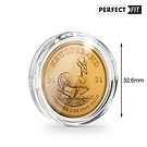 Ultra capsules Perfect Fit pour 1 oz. Krügerrand Gold (32,60 mm), paquete de 10